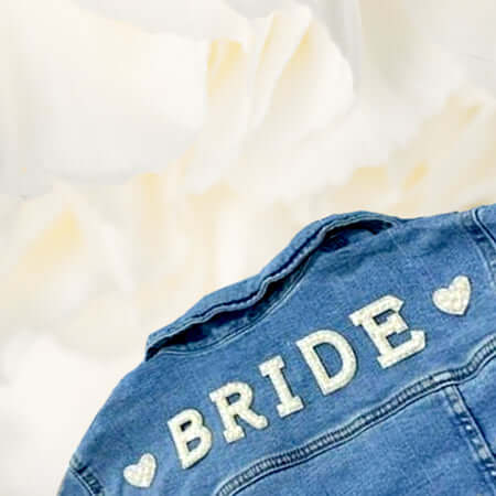 Wedding Inspiration Bride Jacket
