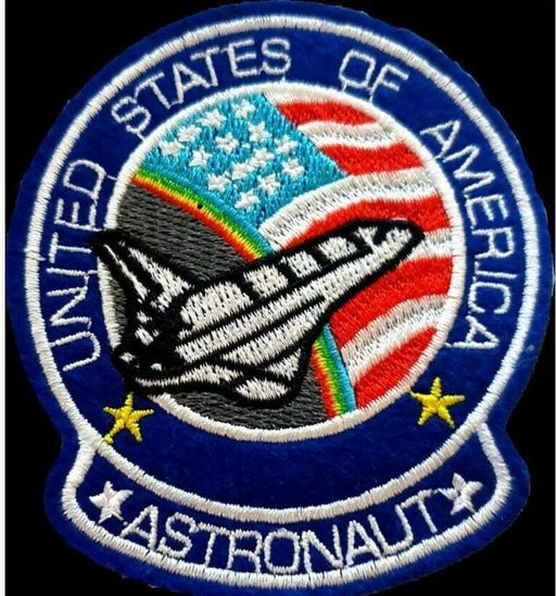 United States Astronaut Embroidered Iron-On Patch