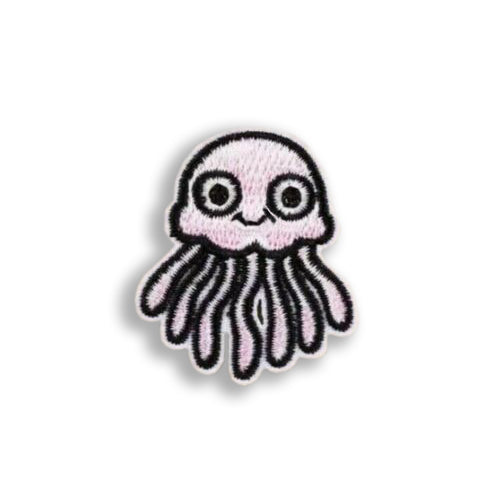 SeaLife Jellyfish Embroidered Iron-On Patch
