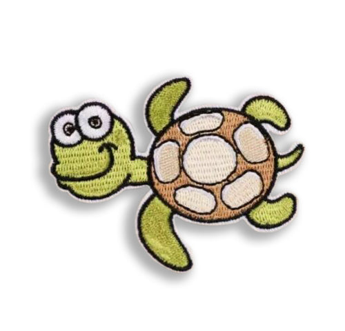 SeaLife Sea Turtle Embroidered Iron-On Patch