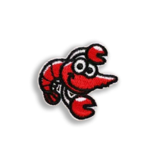 SeaLife Lobster Embroidered Iron-On Patch