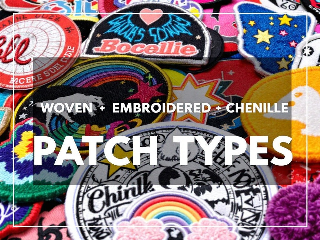 Patch Perfection: Exploring Woven, Embroidered, and Chenille Styles