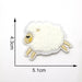 Sheep 5.1cm Chenille Iron-on Kids Patches