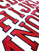 Varsity Red 9.8cm Iron-On Patch Letters
