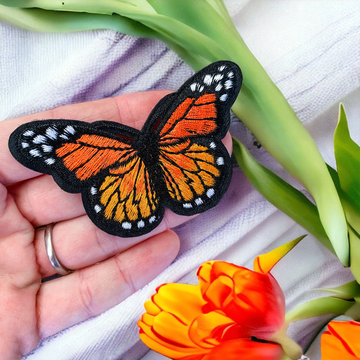 Butterfly Iron On Sew On Patches Iron On Sew On Full Embroidered Patch Appliqués Butterfly Iron On Sew On Patches Iron On Sew On Full Embroidered Patch Appliqués