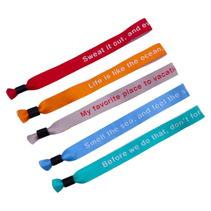 Custom Cloth Wristbands