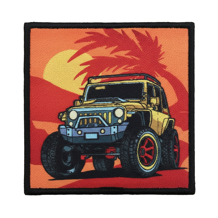 100 Custom Woven Iron-On Patches