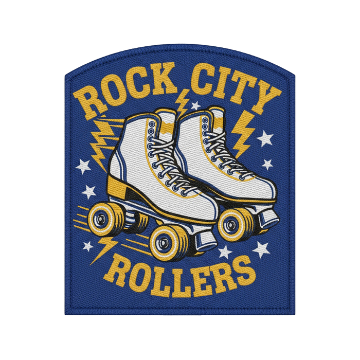 100 Custom Woven Iron-On Patches