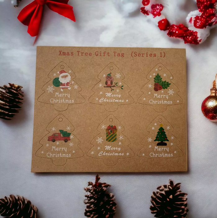 Christmas Gift Tags Set (Pack 48)