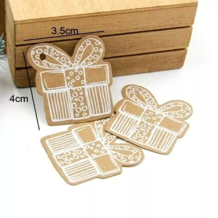 Christmas Gift Tags Set (Pack 50)