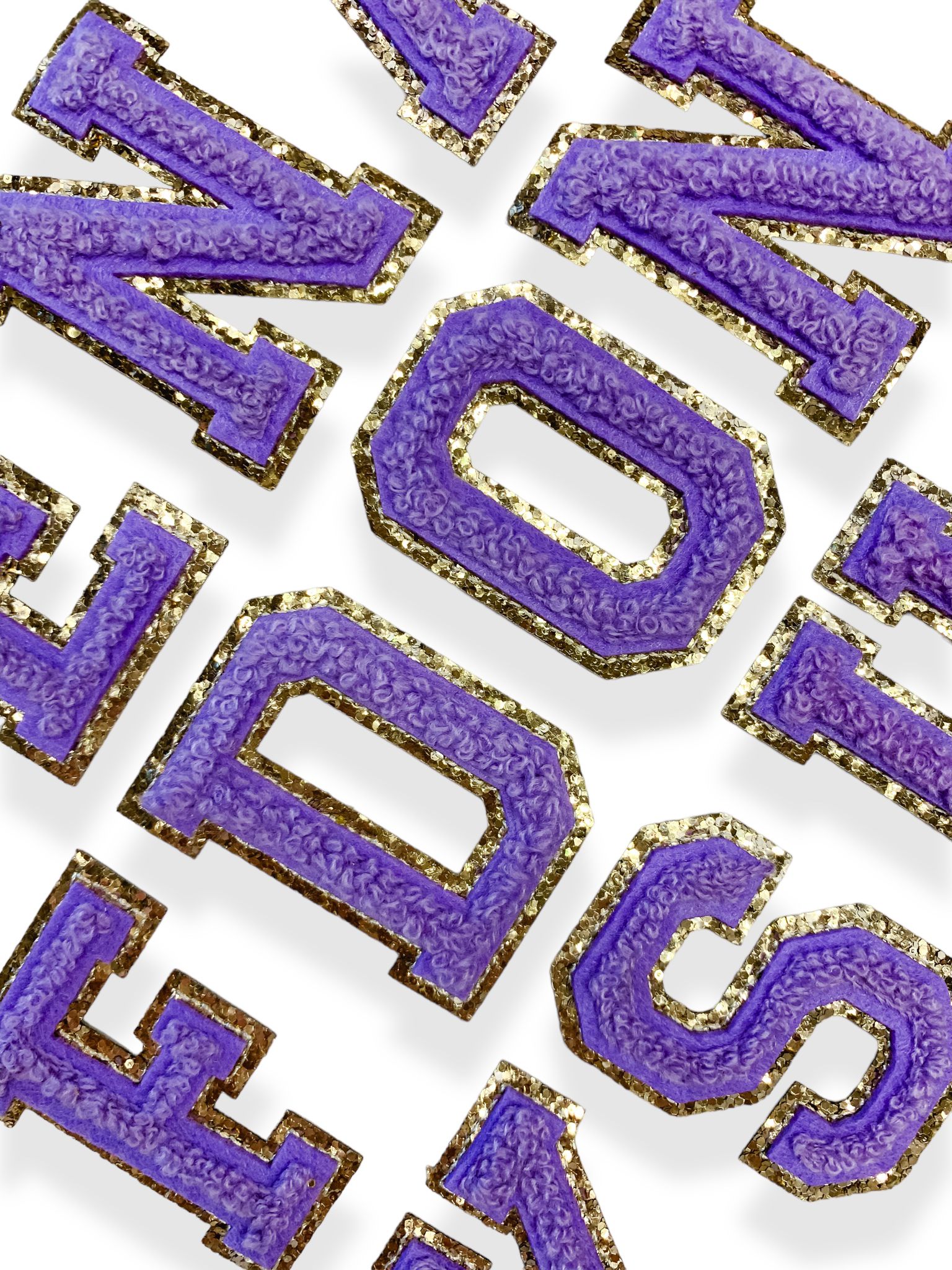 Chenille Patches with Stylish Patch Letter Collection — Patches 