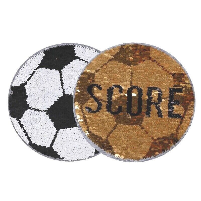 Football Sequin Patch