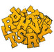 Varsity Style Yellow 10.5cm Chenille Iron-On Patch Letters