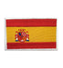 Spain Flag Football 8cm Embroidered Patch