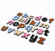 3D Varsity Style Lowercase Multicolored 7.5cm Chenille Iron-On Patch Letters