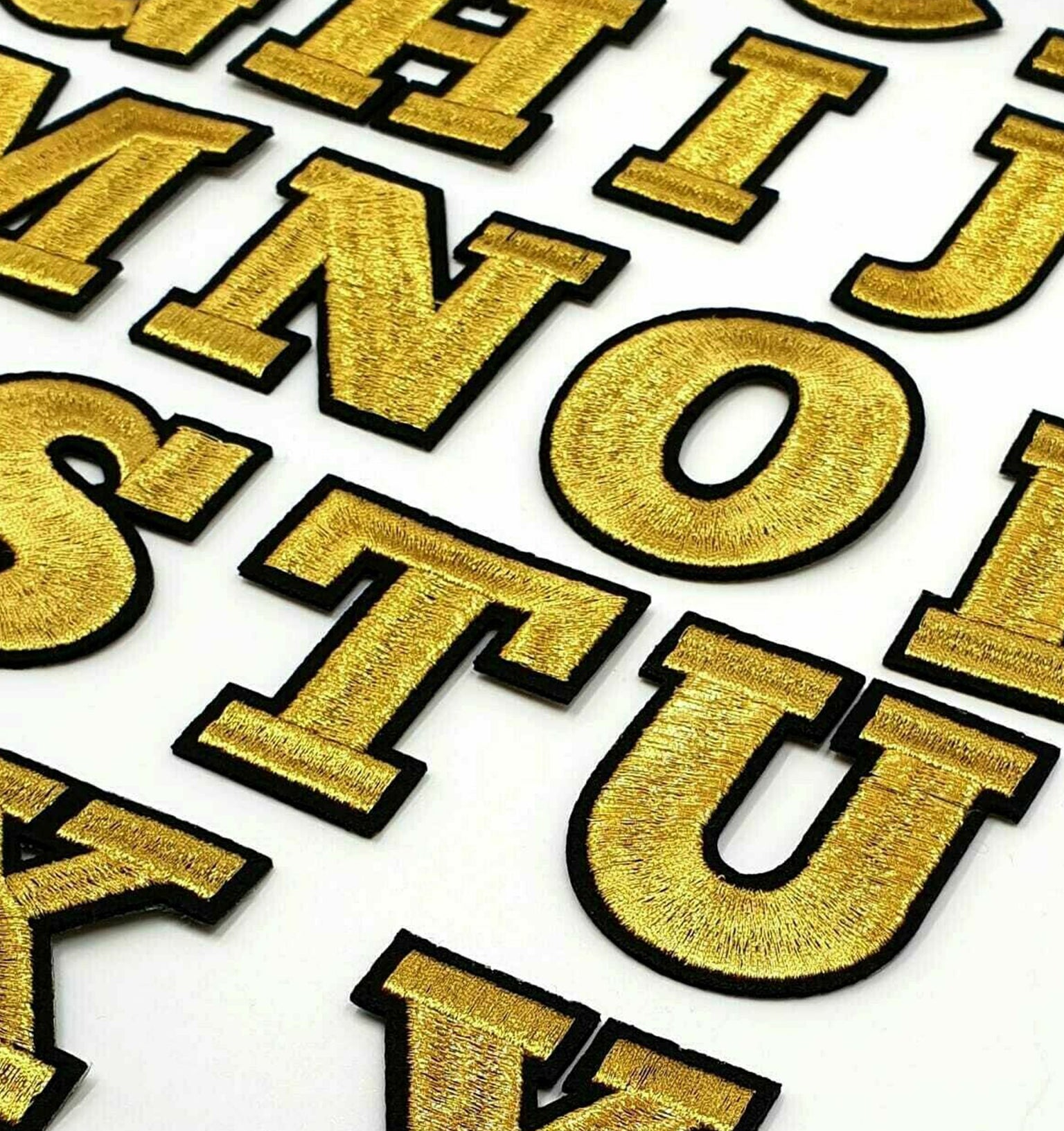 Embroidered Patch Letters: Personalize Creatively — Patches