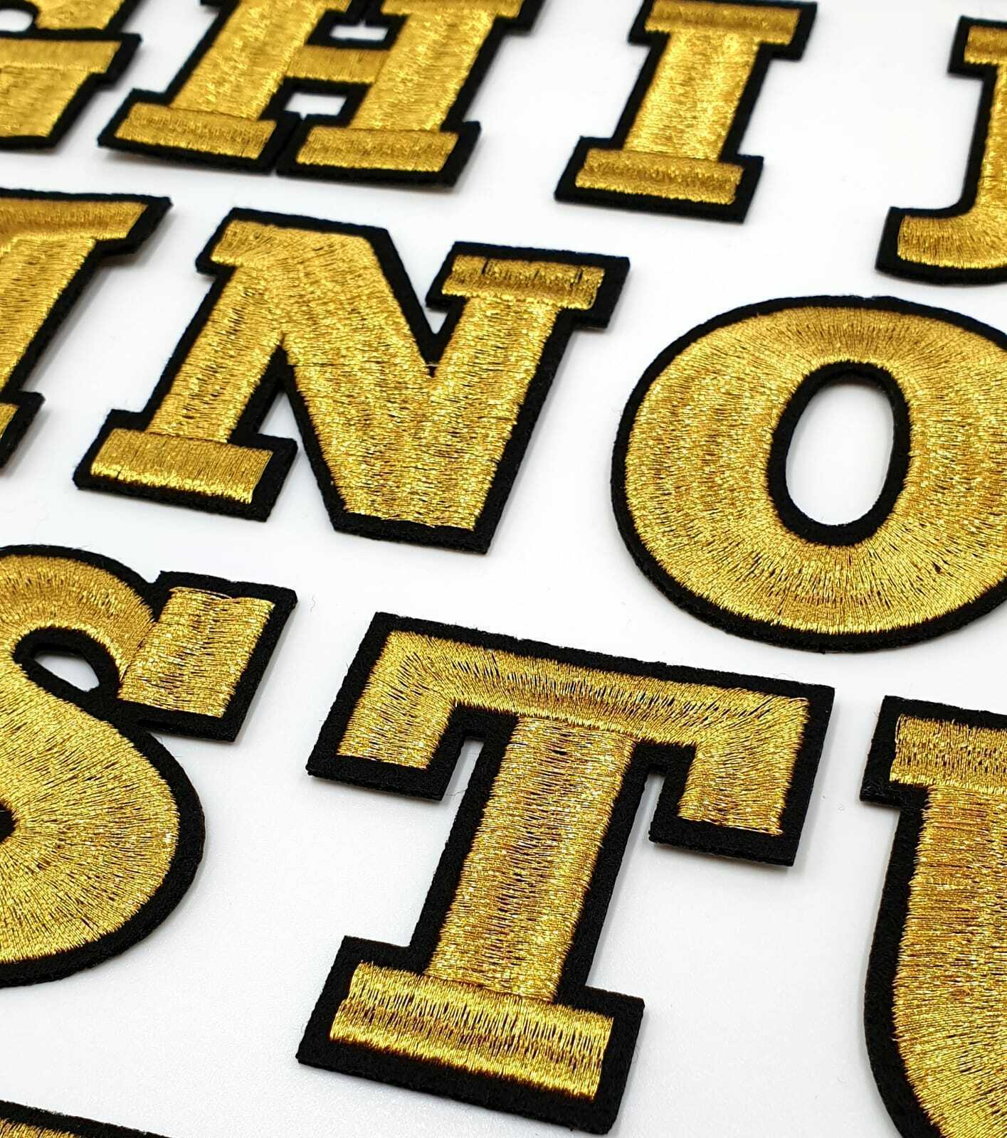 Embroidered Patch Letters