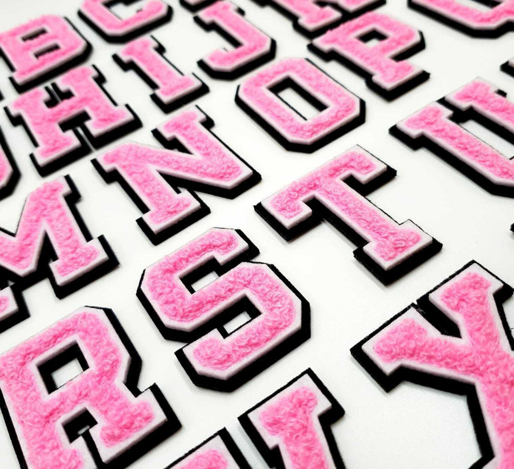 Chenille Patches with Stylish Patch Letter Collection — Patches